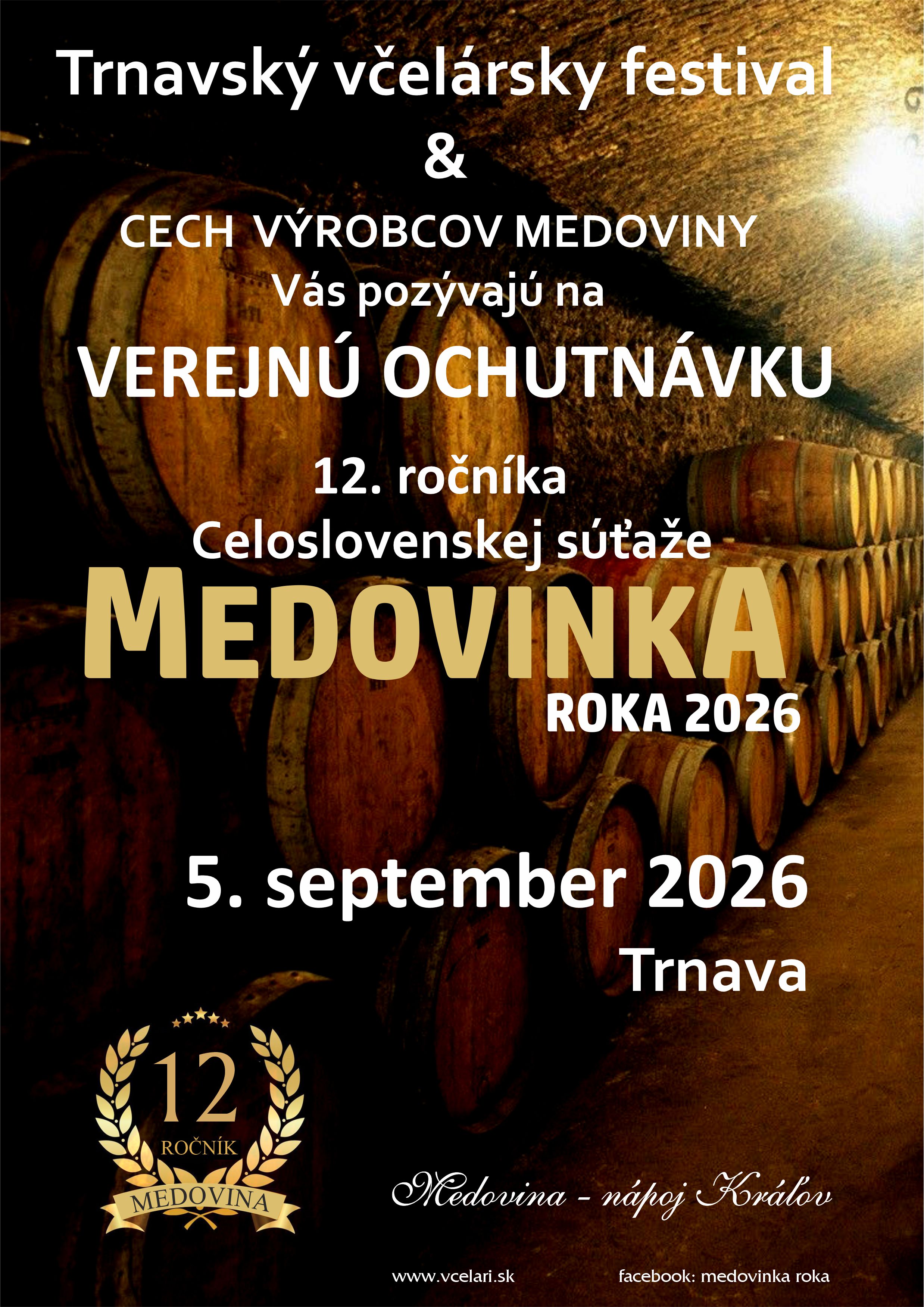 MEDOVINKA 2026 - plagát
